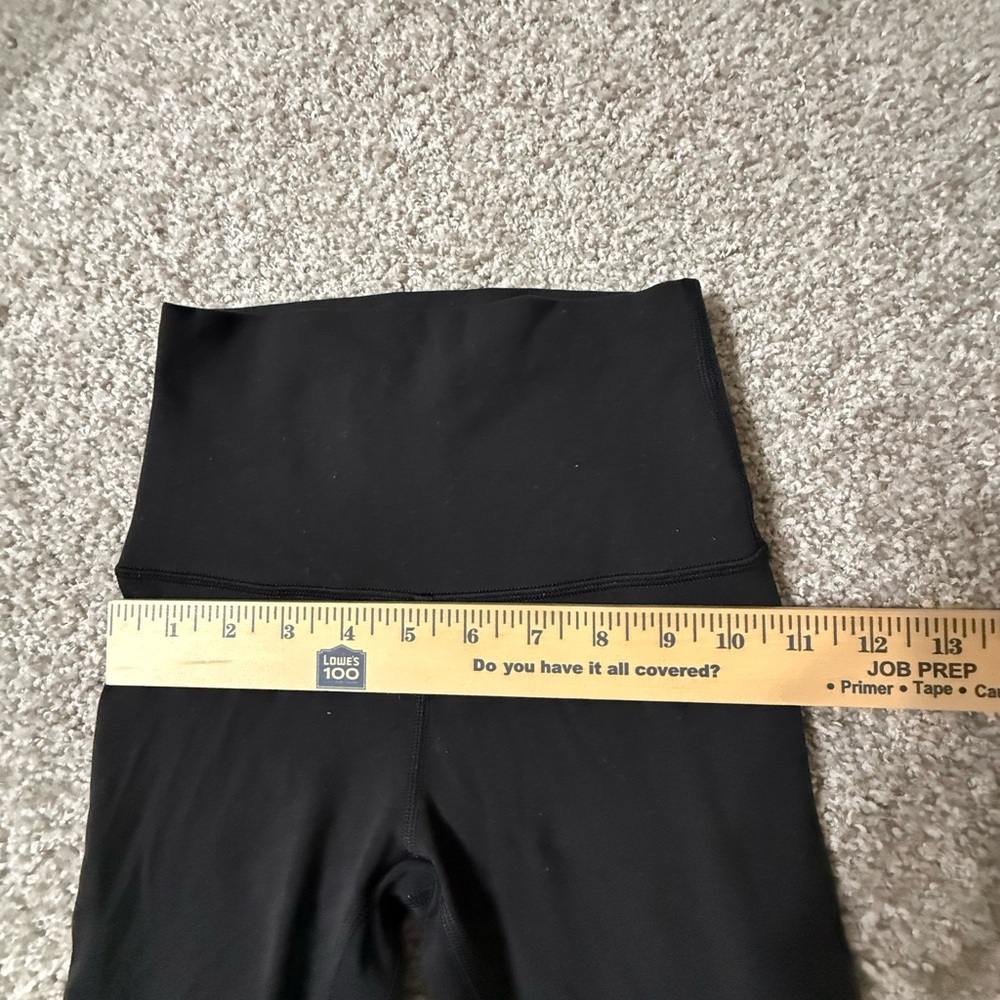 Lululemon Black High Rise Leggings XXS - XS Like new - Picture 4 of 5